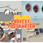 Newsletter 5/2023: 100.000 Protest-Postkarten!