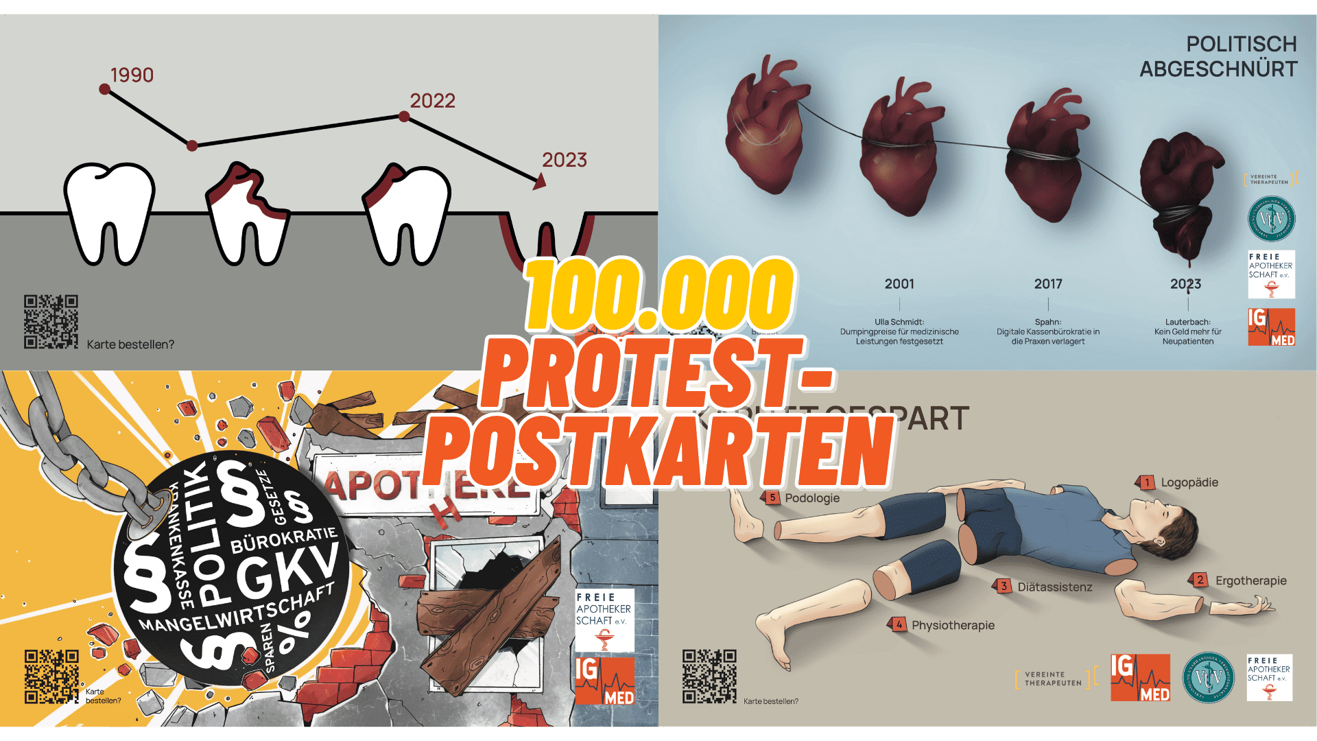 Read more about the article Pressemitteilung 08/2023: 100.000 Protest-Postkarten